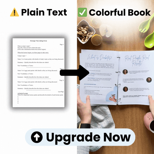 Upgrade to Diabetes Mastery PRO (From Plain Text to Colorful)